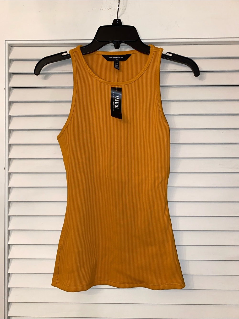 NWT forme rib tank gold XS